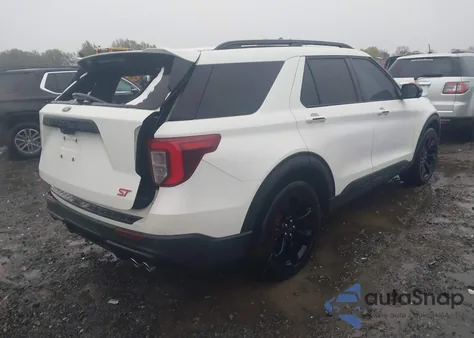 2021 Ford Explorer St из США, поврежденный, VIN 1FM5K8GC5MGC48459